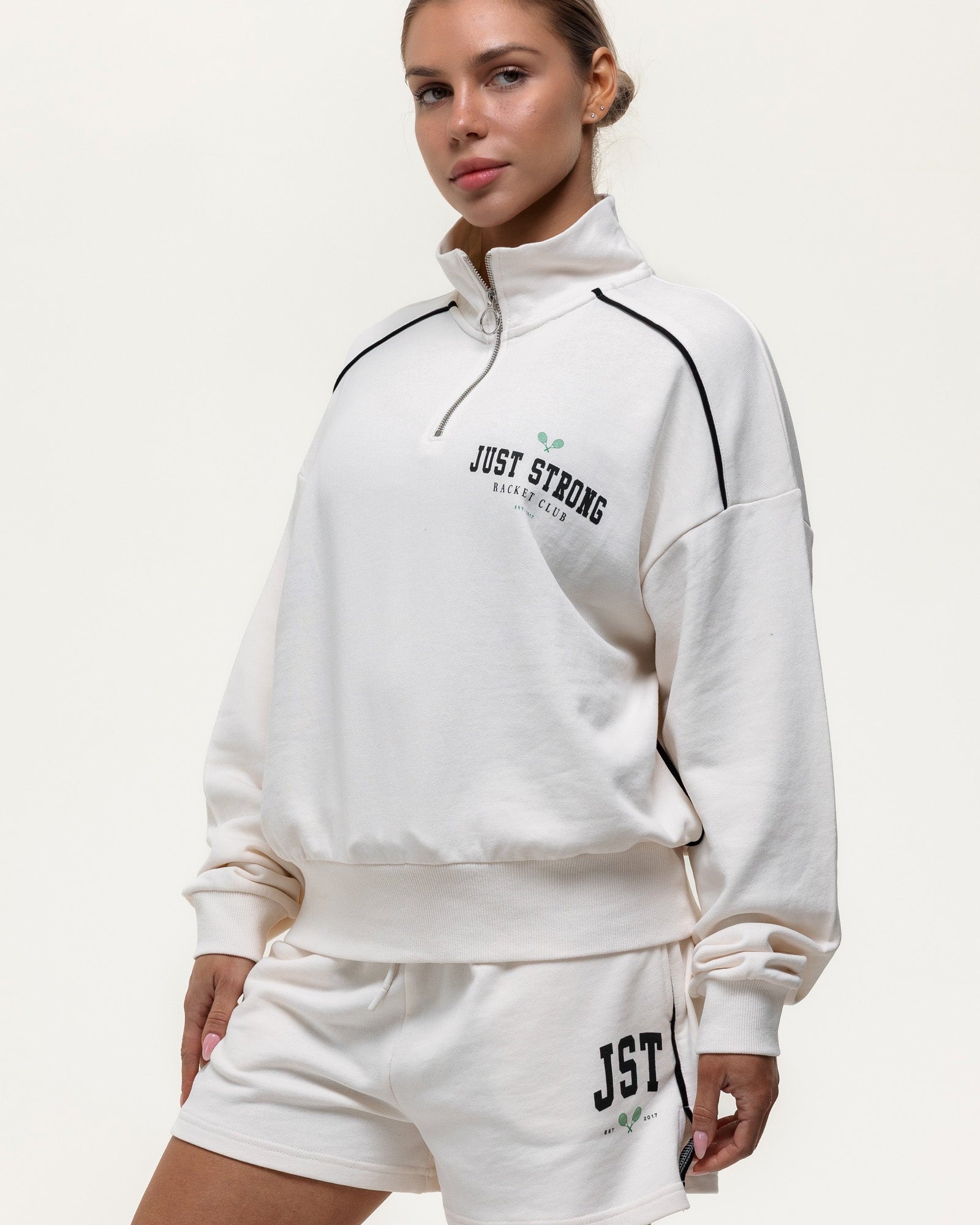 Club House Sweat Short - Off White