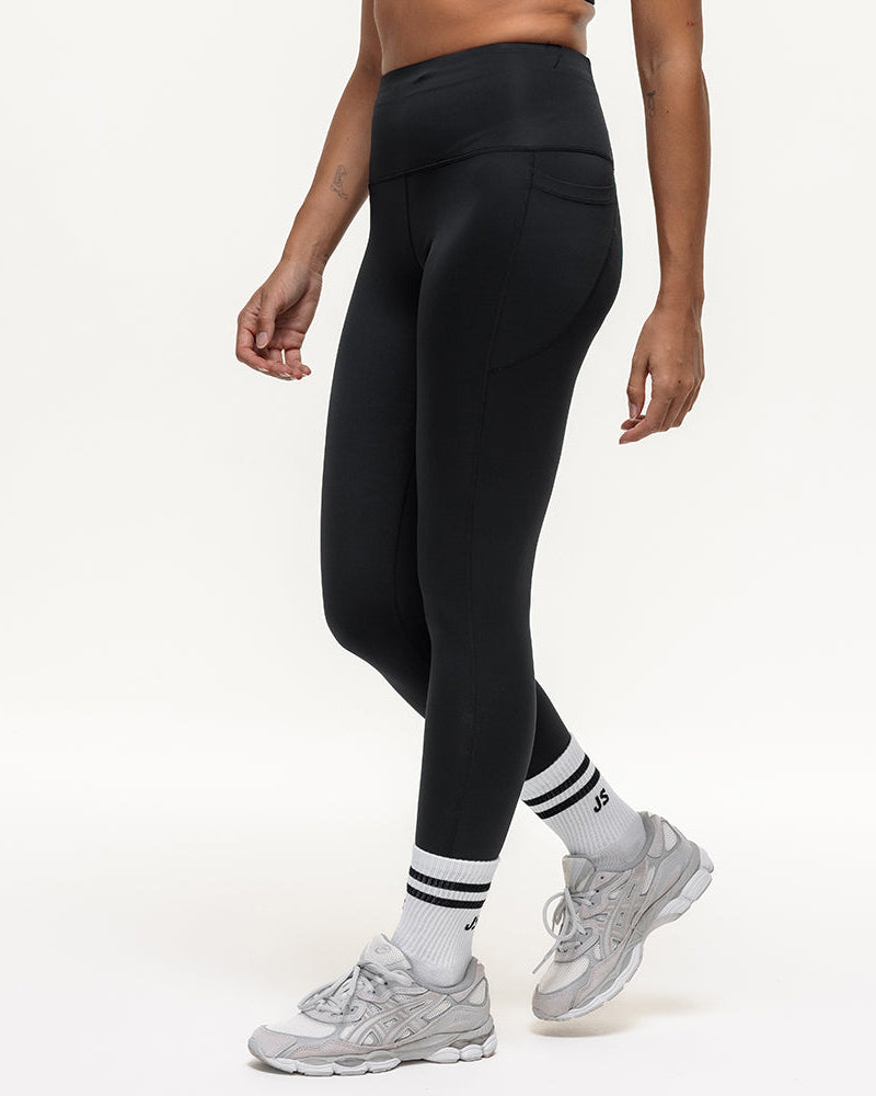 High Rise Genesis Leggings - Black Onyx