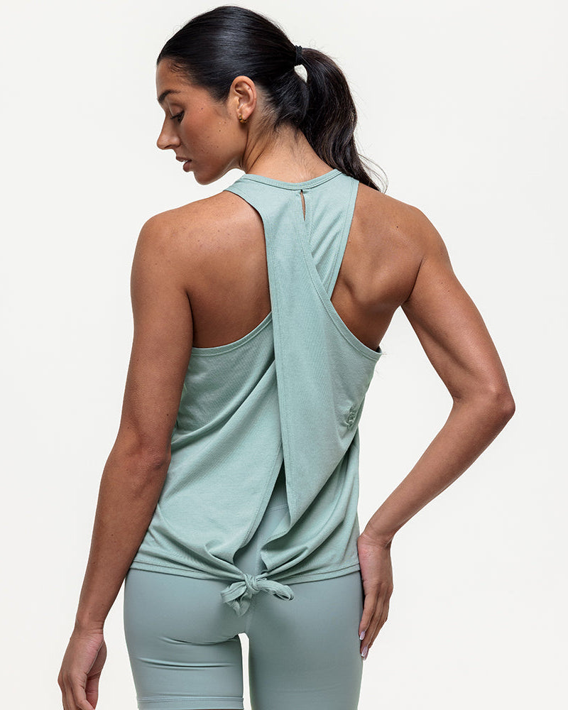 Chandra Tie Tank - Seamoss