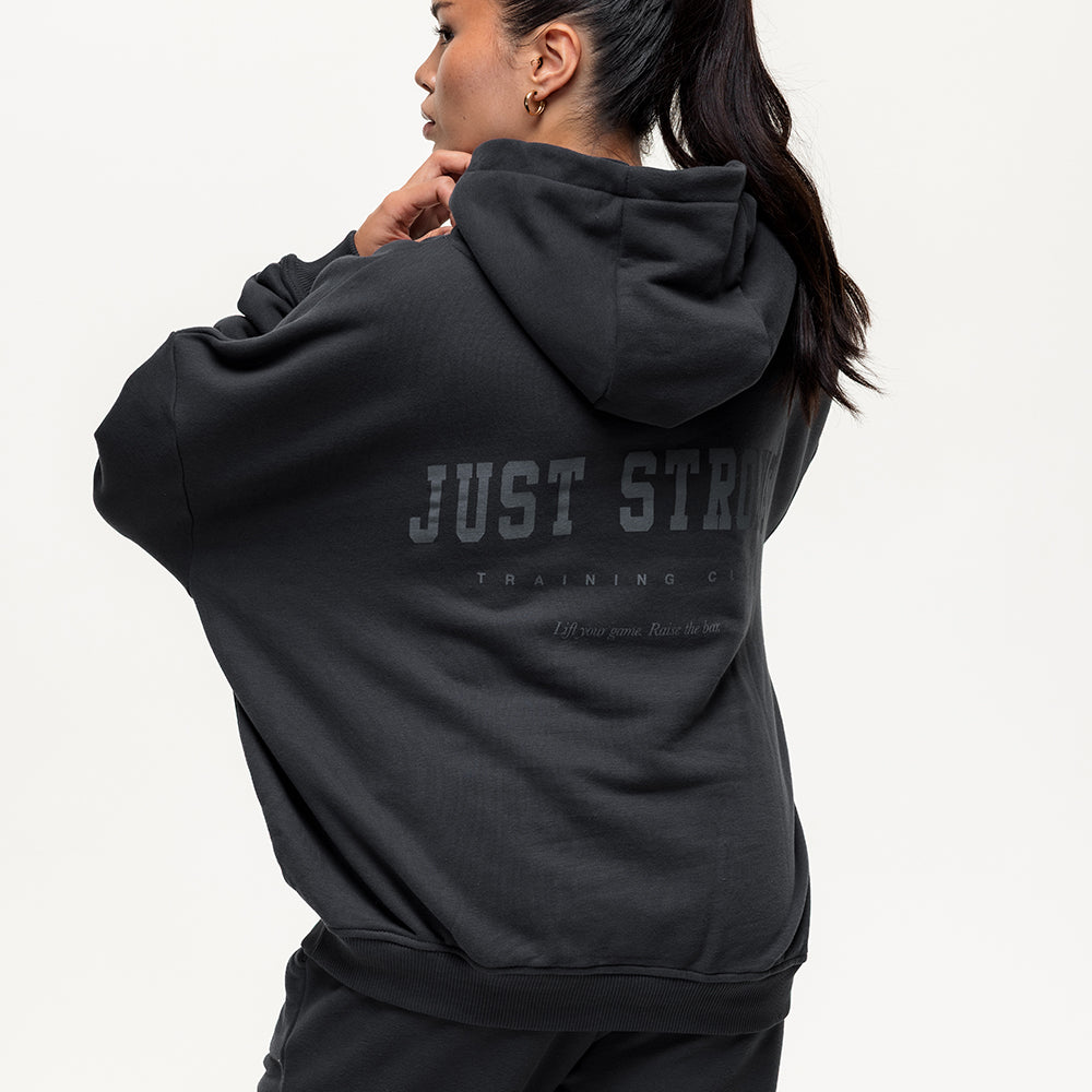 Training Club Oversized Hoodie - Washed Black