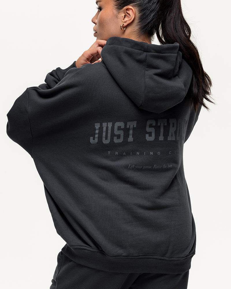 Training Club Oversized Hoodie - Washed Black