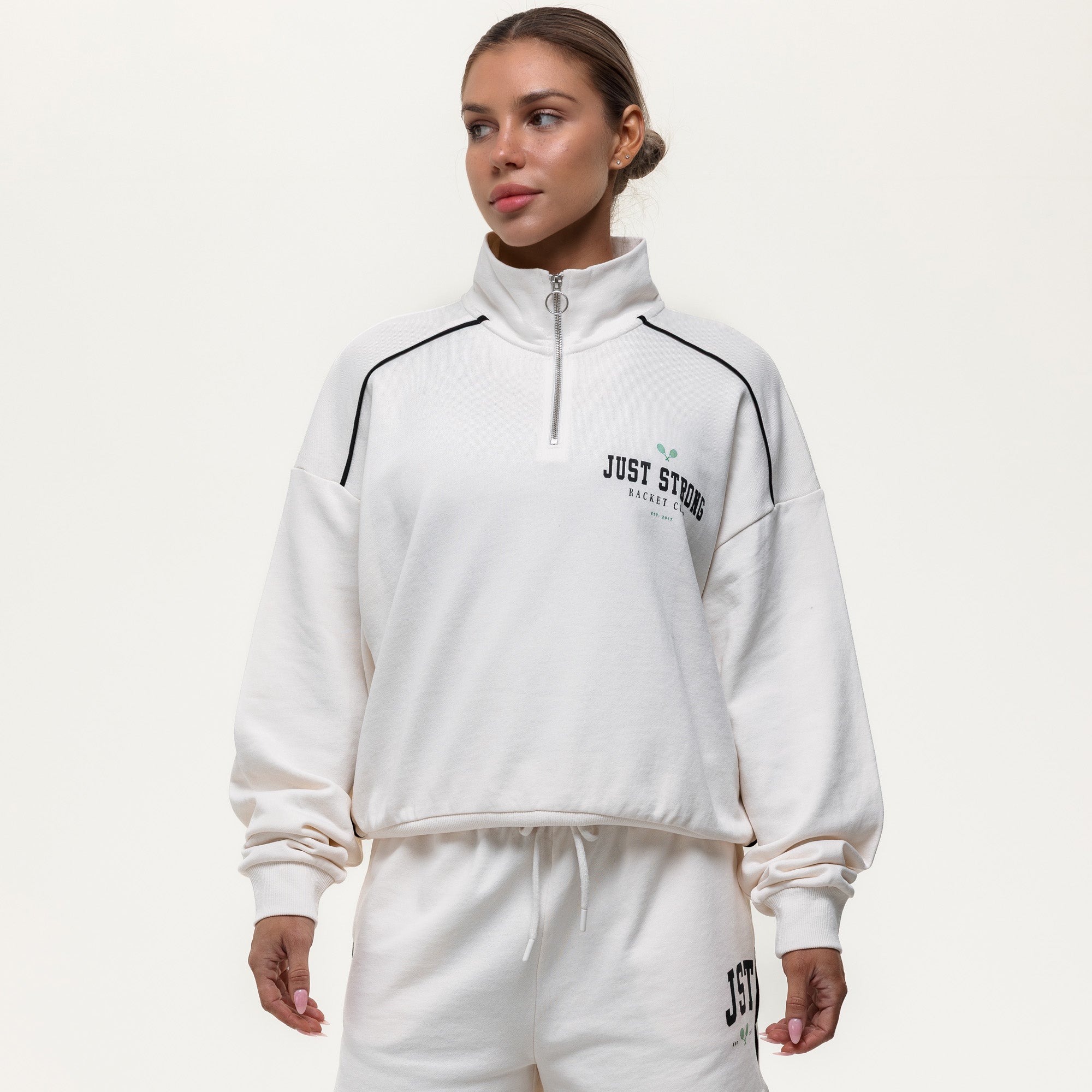 Club House Quarter Zip - Off White