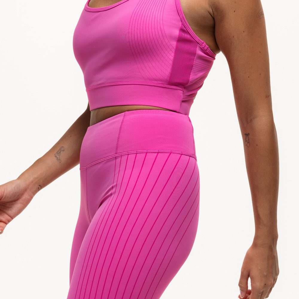 Agility Workout Bra - Fuschia Pink