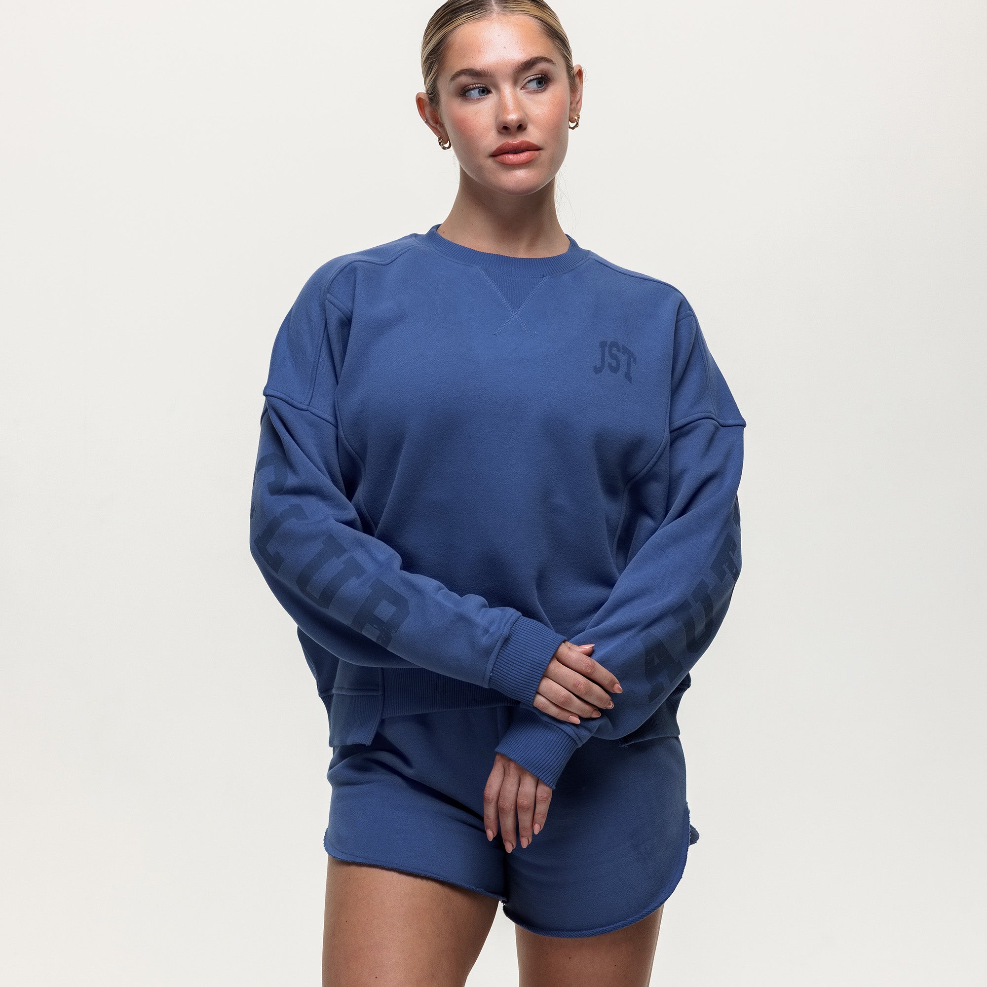 Training Club Crew Sweat - Vintage Indigo