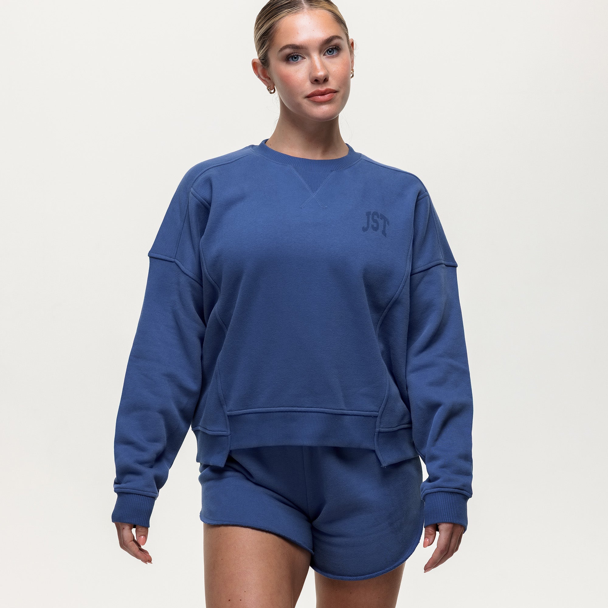 Training Club Crew Sweat - Vintage Indigo