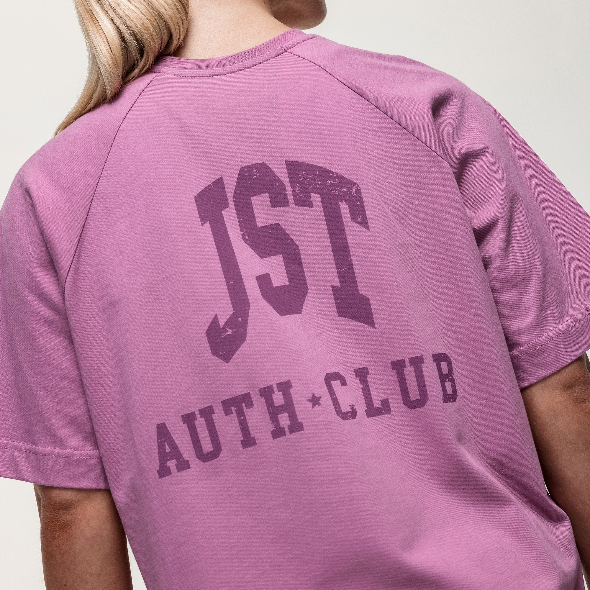 Laid Back Over Sized Tee - Vintage Orchid