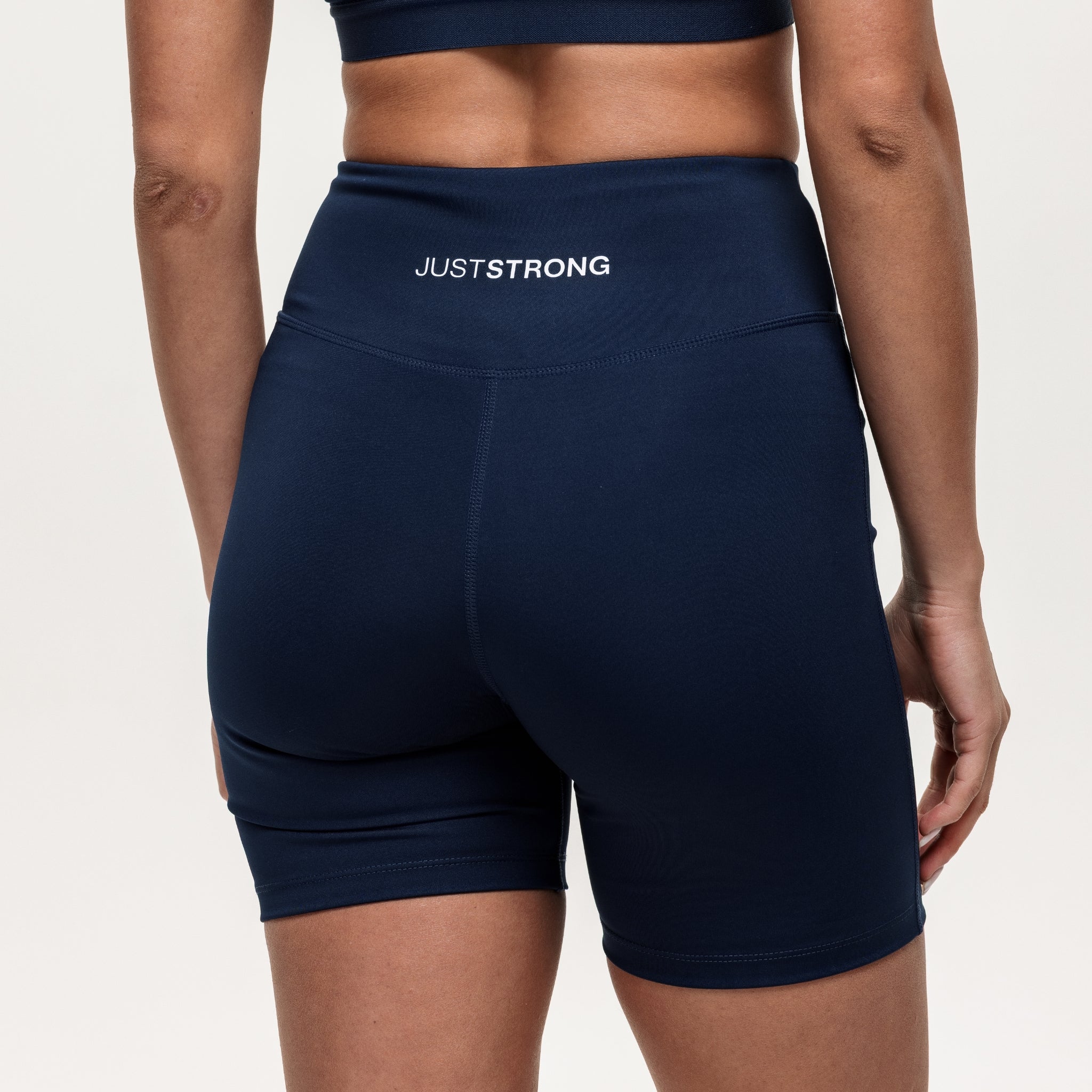 Motion High Rise Biker Shorts - Navy