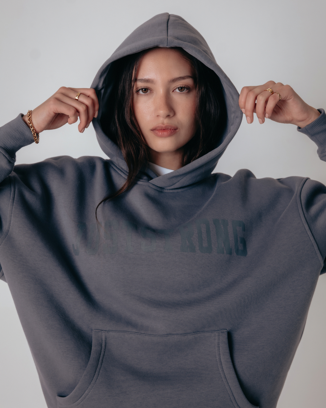 Essentials Oversized Hoodie - Graphite
