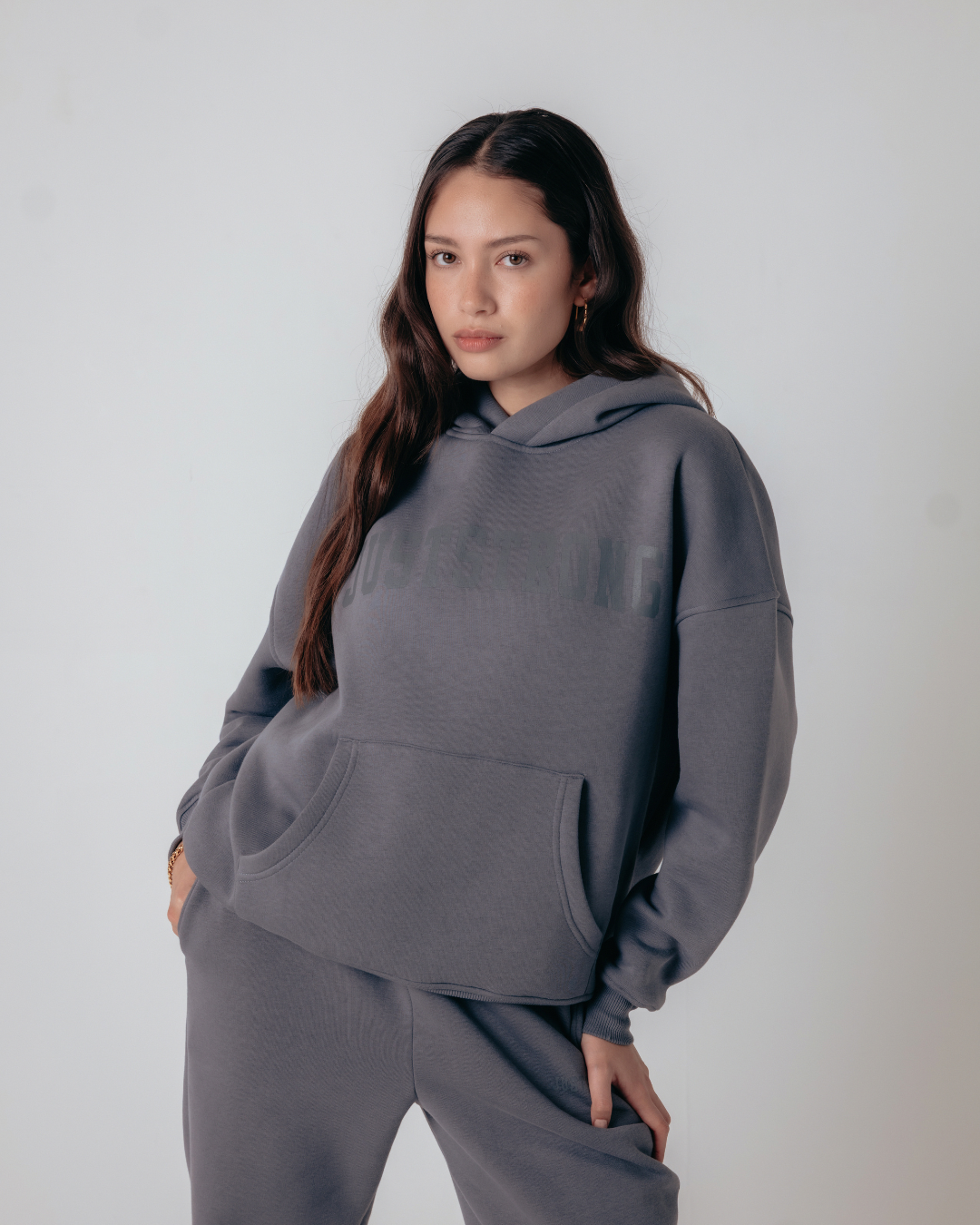 Essentials Oversized Hoodie - Graphite