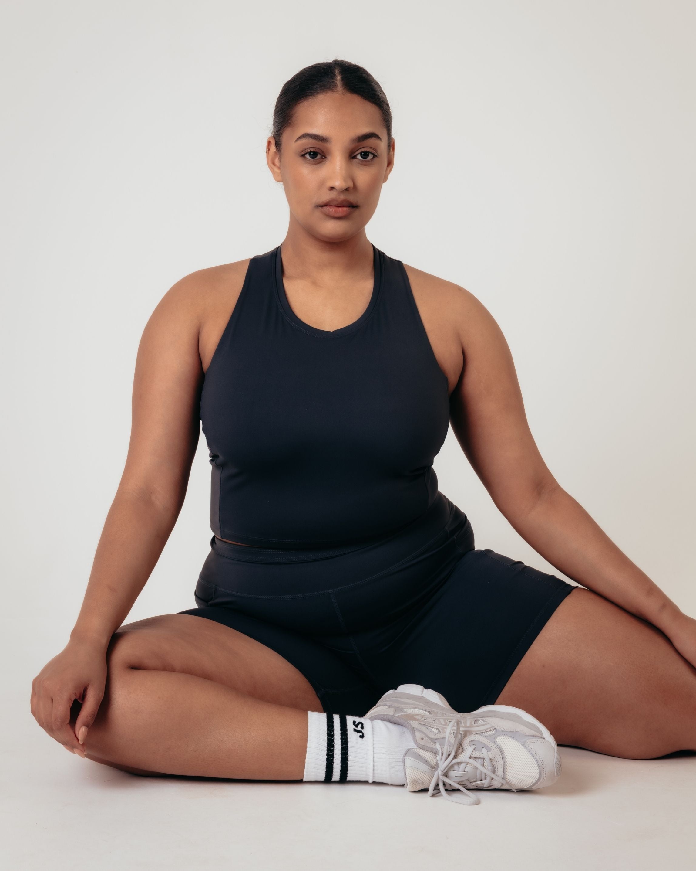 Training Crop Tank - Black