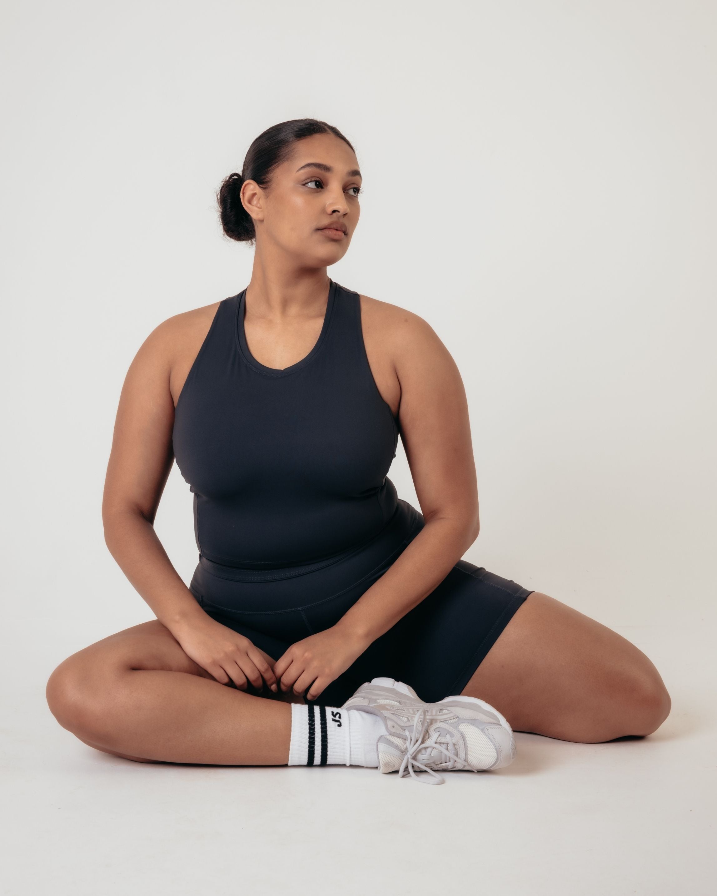 Training Crop Tank - Black