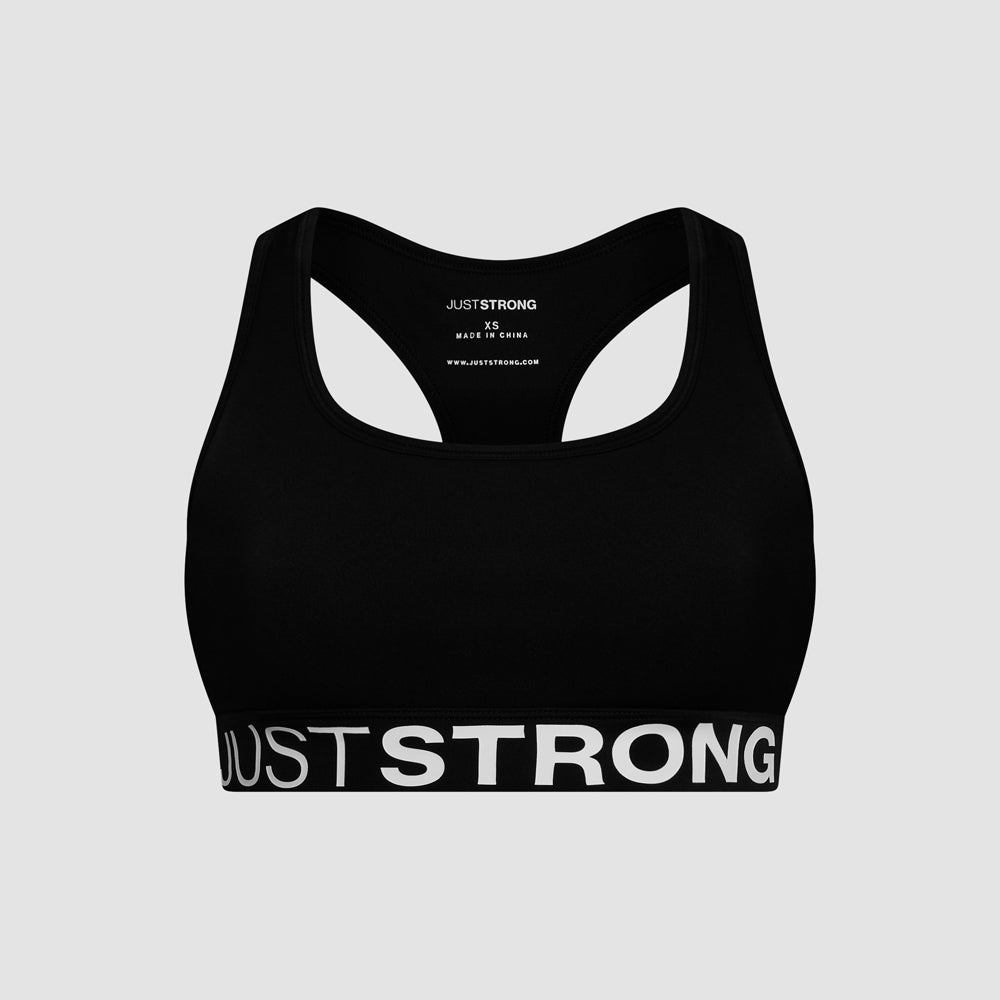 Motion Light Support Bra - Black