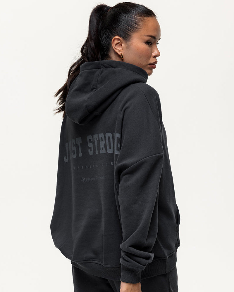 Training Club Oversized Hoodie - Washed Black