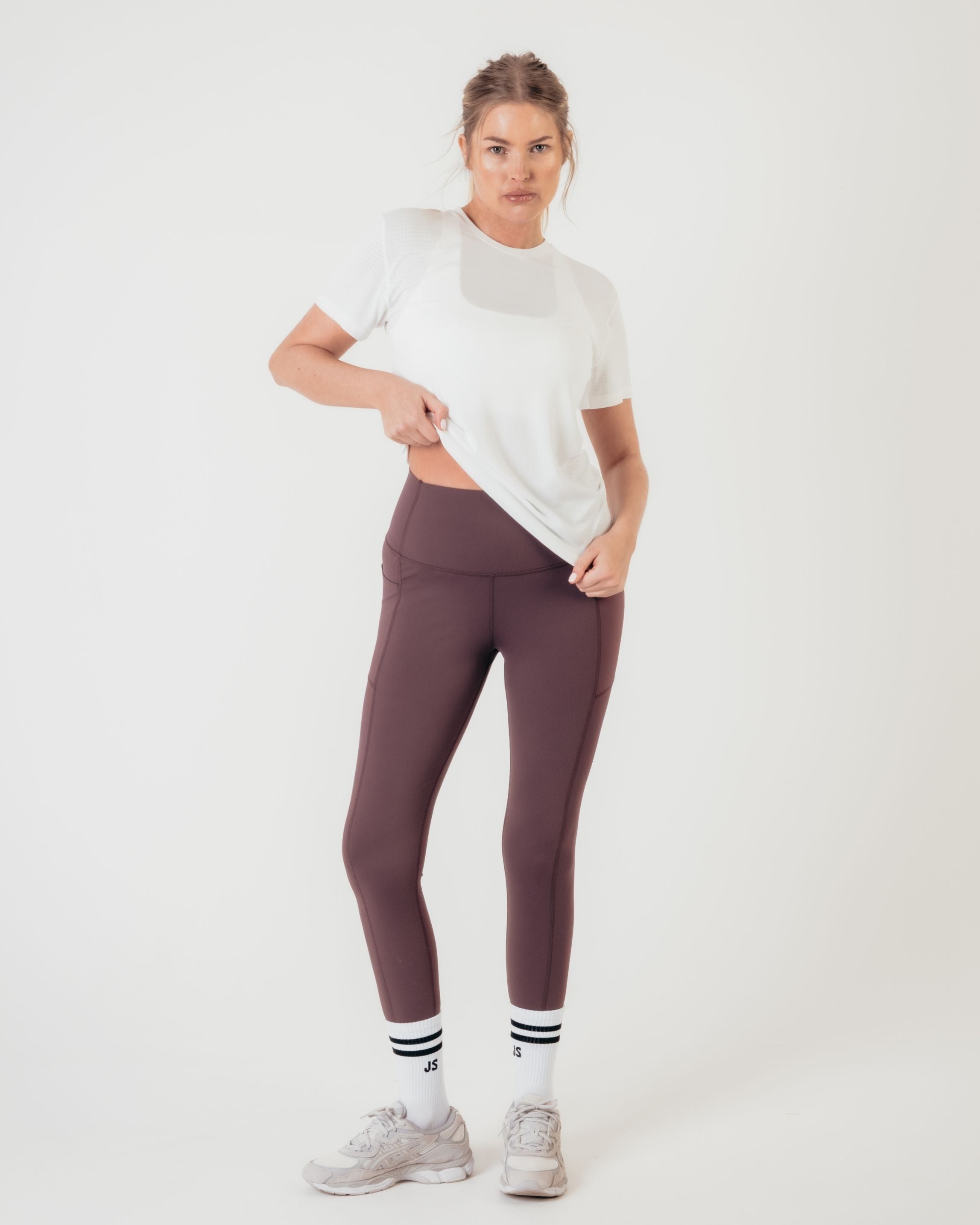 Seamless Performance Training Tee - White