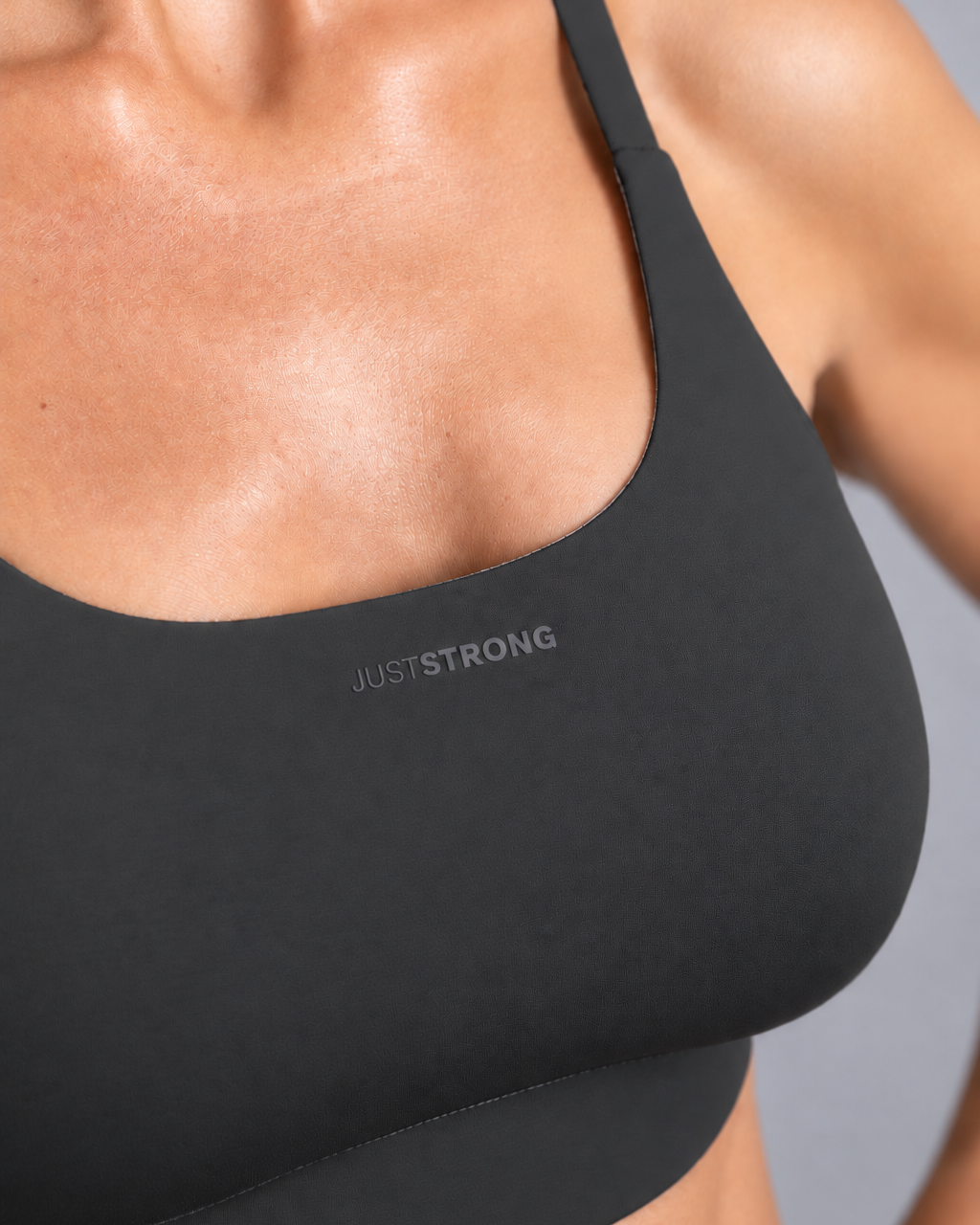 Power High Support Bra - Nightfall Black