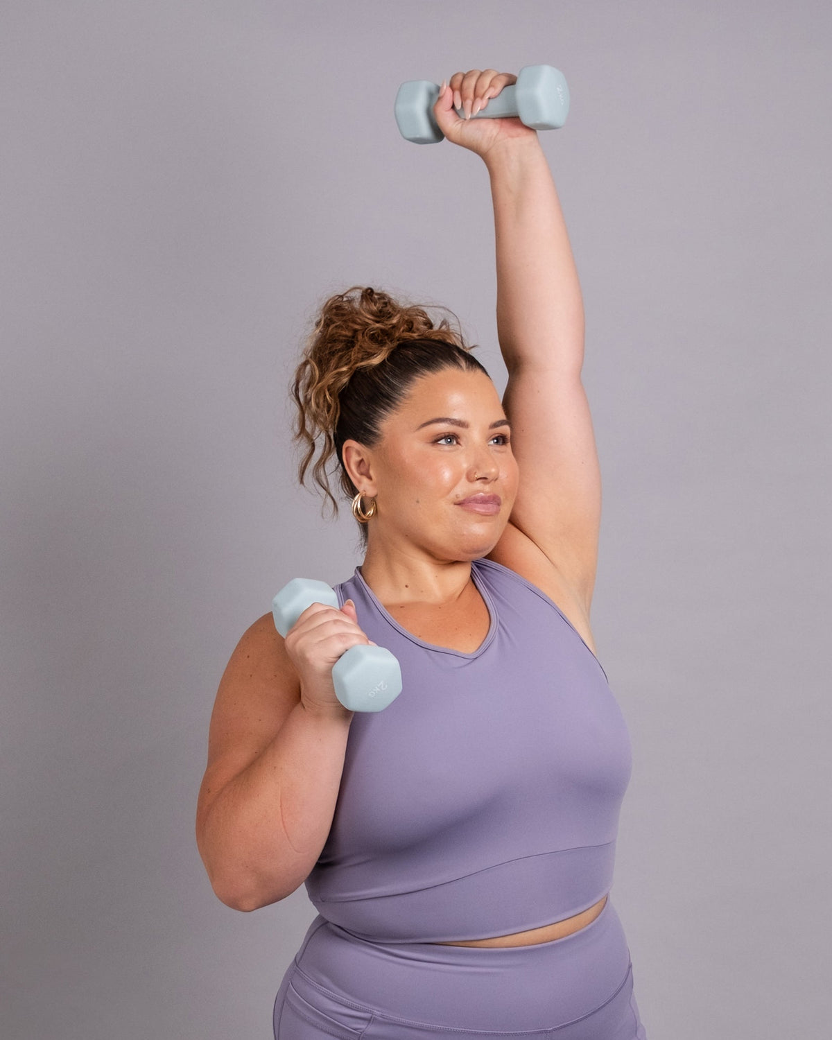 Swift Crop Vest - Purple Ash