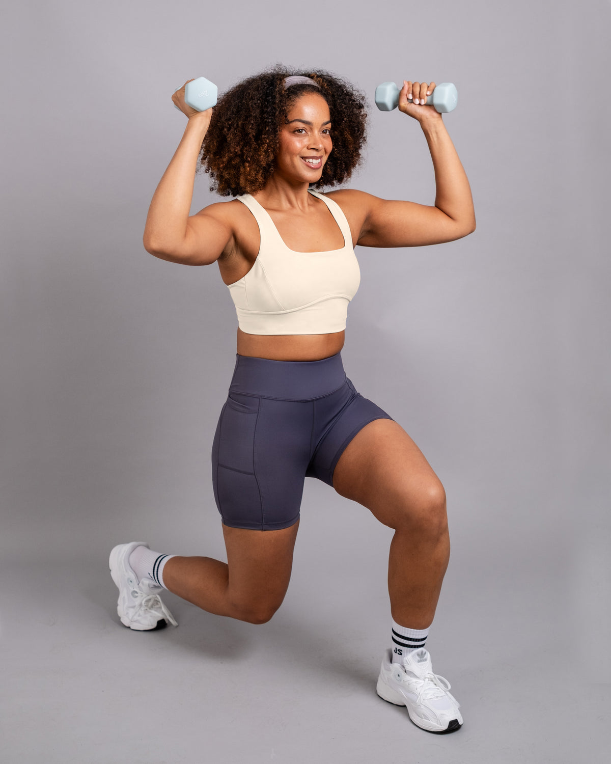 Sculpt Medium Support Bra - Oatmilk