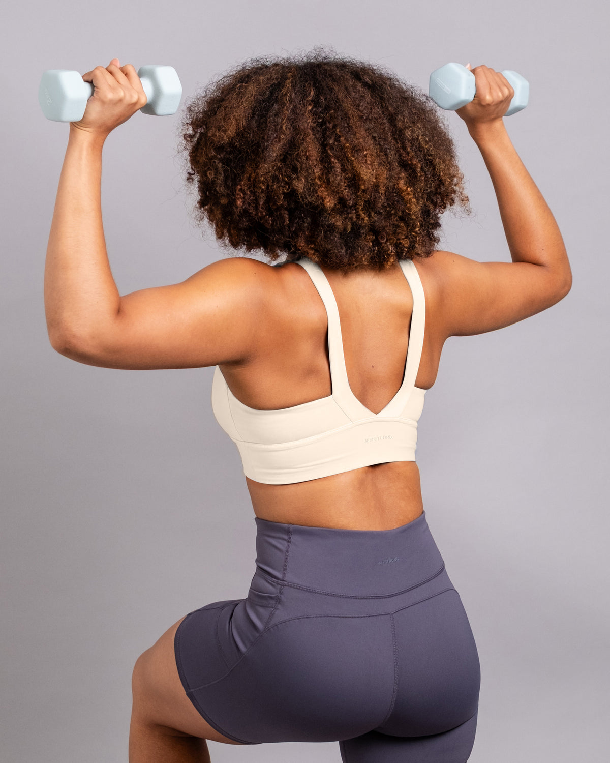 Sculpt Medium Support Bra - Oatmilk