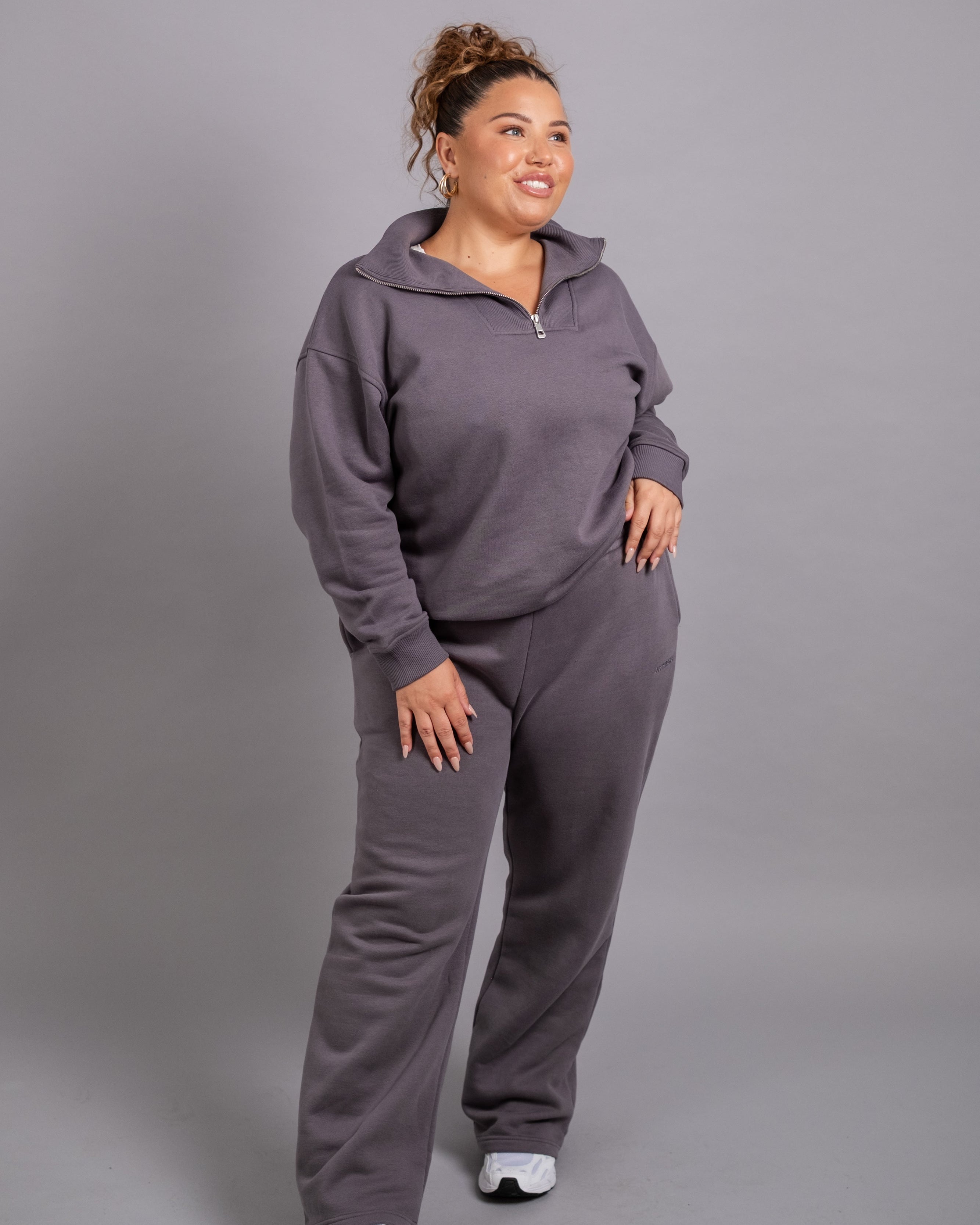 Classic Quarter Zip - Smoke