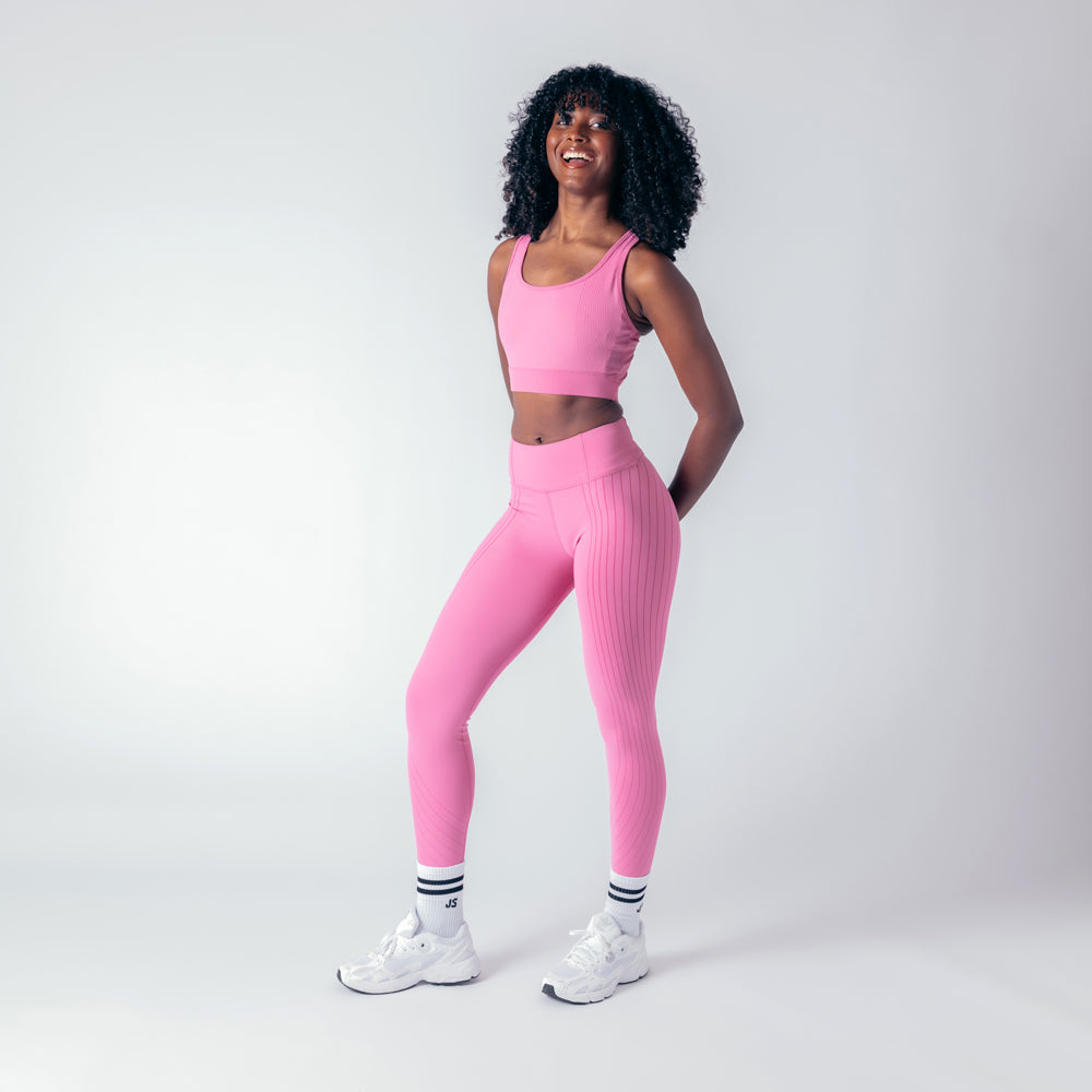 Agility Workout Leggings - Fucshia Pink