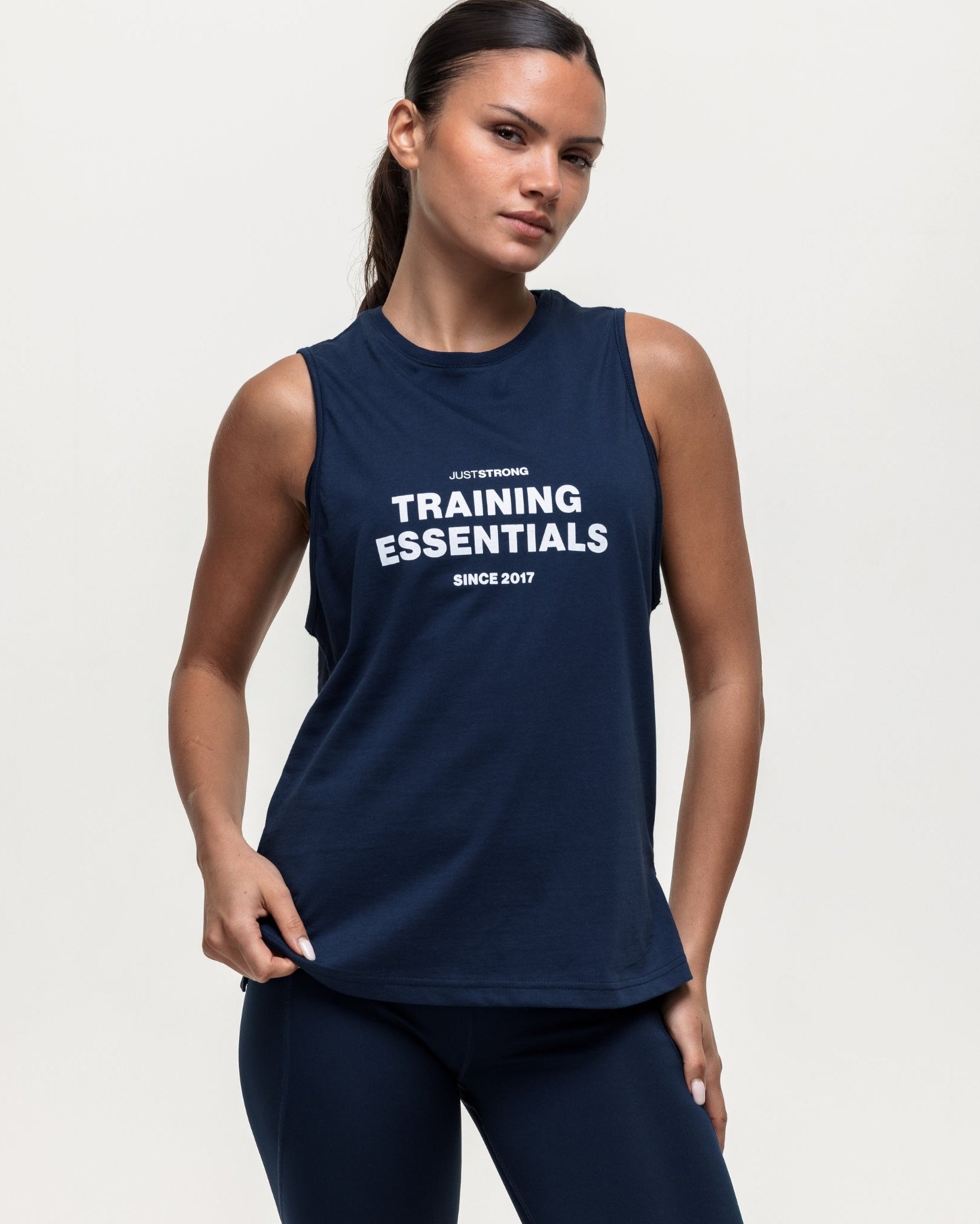 Motion Training Essentials Tank - Navy