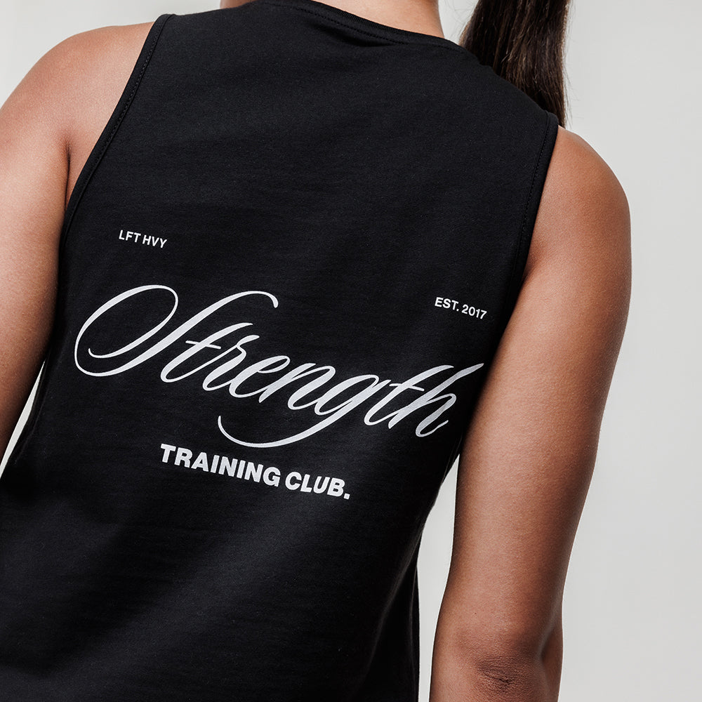 Motion Strength Training Club Tank - Black Onyx