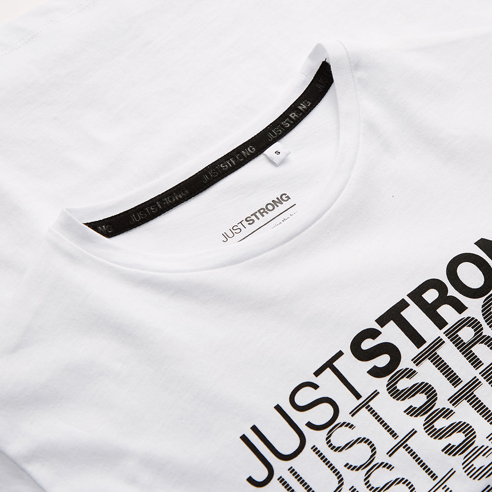 White Fade Graphic Tee